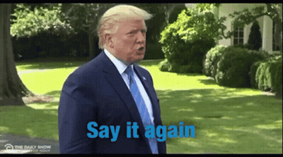Man In Suit Saying Say It Again GIF
