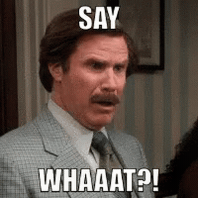Man In Suit Saying Say Whaaat GIF