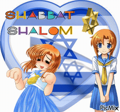 Man In Suit Saying Shalom Shalom With Woman Behind GIF