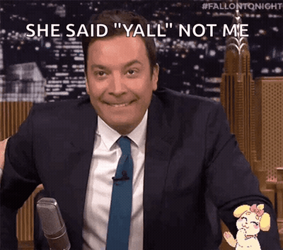 Man In Suit Saying She Said Yall Not Me GIF