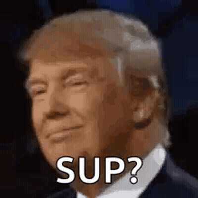 Man In Suit Saying Sup GIF