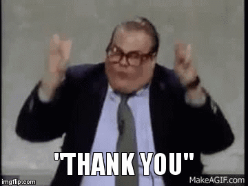 Man in Suit Saying Thank You