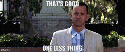 Man In Suit Saying That's Good One Less Thing GIF