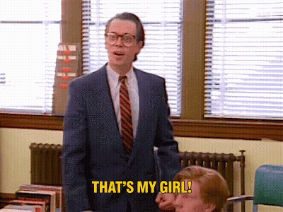 Man In Suit Saying That's My Girl GIF
