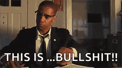 Man In Suit Saying This Is Bullshit GIF