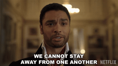 Man In Suit Saying We Cannot Stay Away From One Another GIF