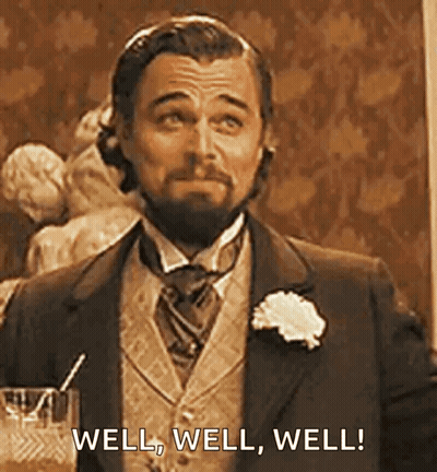Man In Suit Saying Well Well Well GIF