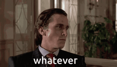 Man In Suit Saying Whatever GIF