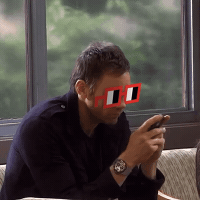 Man In Suit Saying When Your Phone Dies Right Before You Plug It In GIF
