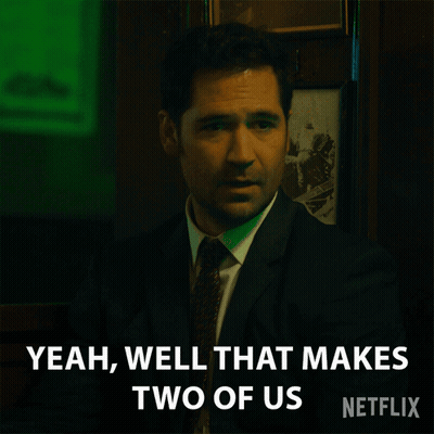 Man In Suit Saying Yeah Well That Makes Two GIF
