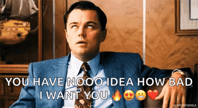 Man In Suit Saying You Have No Idea How Bad I Want You GIF