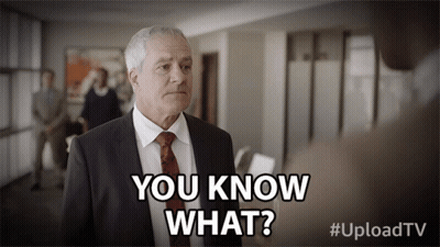 Man In Suit Saying You Know What GIF