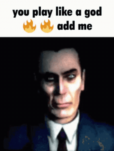 Man In Suit Saying You Play Like A God Add Me GIF