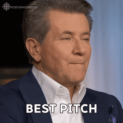 Man In Suit Says Best Pitch GIF