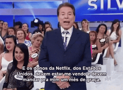 Man In Suit Says E Os Donos Da Netflix GIF