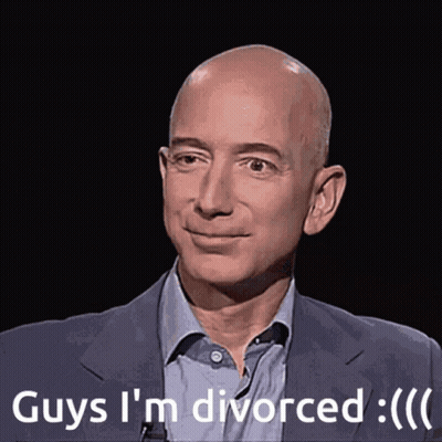 Man In Suit Says Guys I'm Divorced GIF