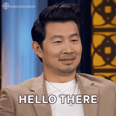 Man In Suit Says Hello There GIF