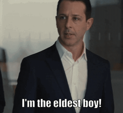 Man In Suit Says I'm The Oldest Boy GIF