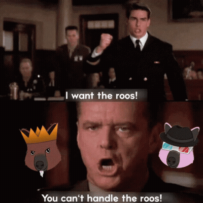 Man In Suit Says I Want The Roos GIF
