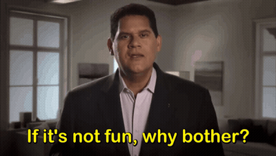 Man In Suit Says If It's Not Fun Why Bother GIF