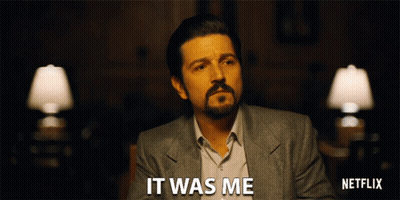 Man In Suit Says It Was Me GIF