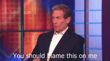 Man In Suit Says Name This On TV GIF
