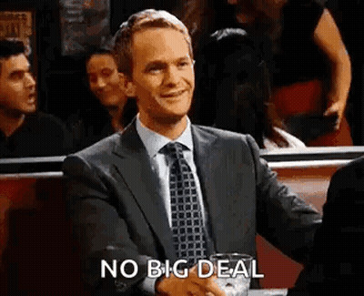 Man In Suit Says No Big Deal With Beer GIF