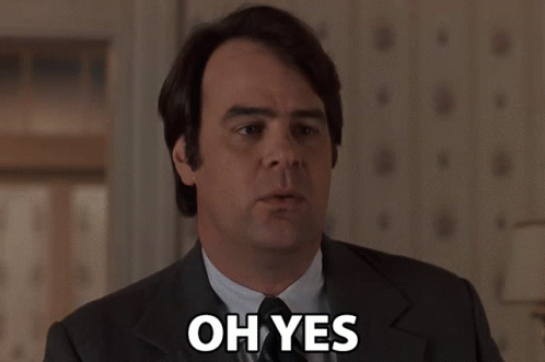 Man In Suit Says Oh Yes GIF