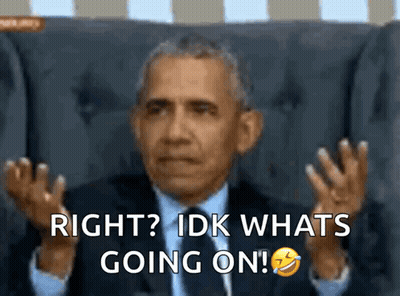 Man In Suit Says Right IDK Whats Going On GIF