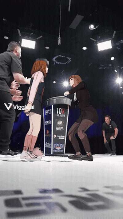 Man In Suit Says She Is A Liar GIF