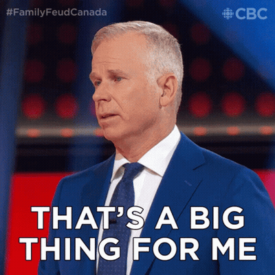 Man In Suit Says That's A Big Thing For Me GIF