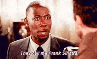 Man In Suit Says They Call Me Prank Sinatra GIF
