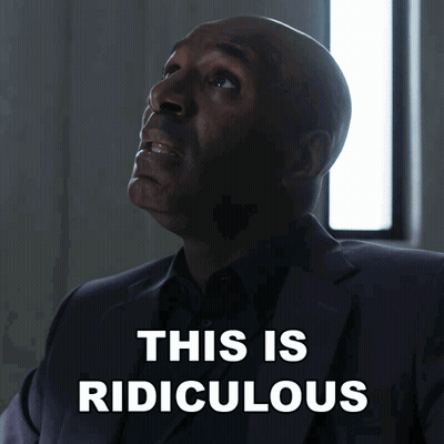Man In Suit Says This Is Ridiculous GIF