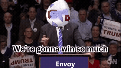 Man In Suit Says We're Gonna Win So Much GIF