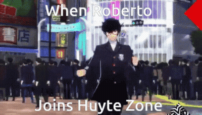 Man In Suit Says When Roberto Joins Huyte Zone GIF