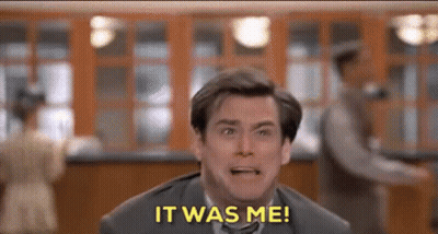 Man In Suit Screaming It Was Me GIF