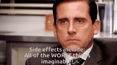 Man In Suit Side Effects Include Worst Imaginable GIF
