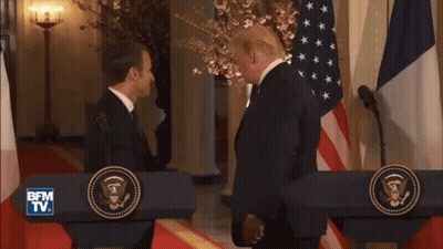 Man In Suit Signing Document Saying Goose GIF