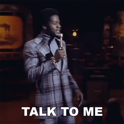 Man In Suit Singing Into Microphone GIF