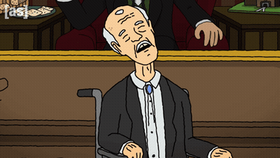 Man In Suit Sitting In Chair Last GIF