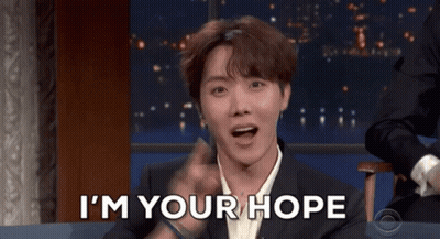 Man In Suit Sitting In Chair Says You're My Hope GIF