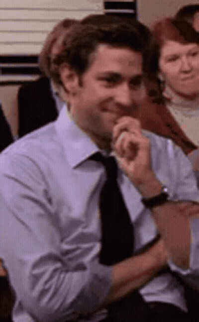 Man In Suit Smiling GIF