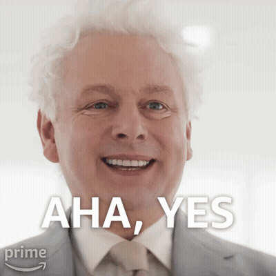 Man In Suit Smiling Aha Yes GIF