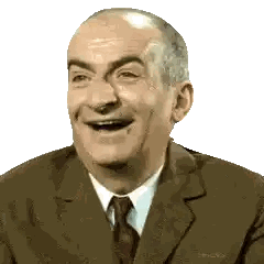 Man In Suit Smiling And Laughing Sticker