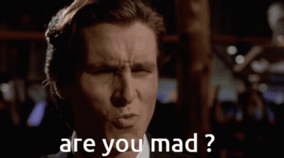 Man In Suit Smiling Asking Are You Mad GIF