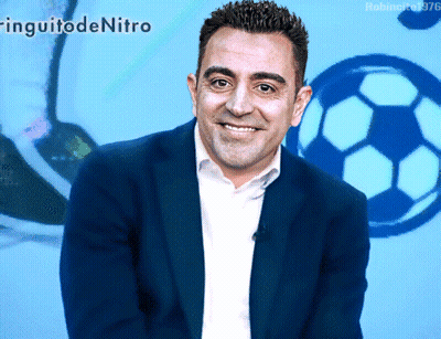 Man In Suit Smiling In Front Of Soccer Ball Inguitodenitro GIF