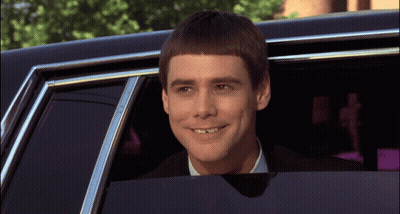 Man In Suit Smiling In Limousine GIF