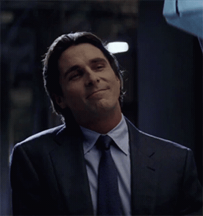 Man In Suit Smiling Looking Up GIF