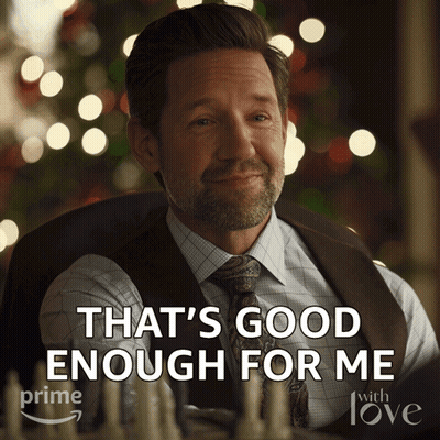 Man In Suit Smiling Saying That's Good Enough For Me GIF