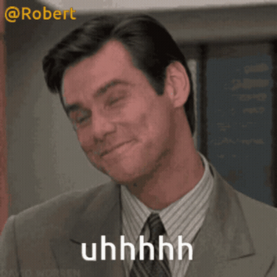Man In Suit Smiling Says Uhhhhh GIF
